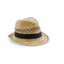 STRAW SUMMER TRILBY, NATURAL, S/M, BEECHFIELD