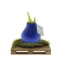 No Water Flowers® - Waxz® on pallet, In cellofaan, Blauw