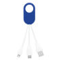 Oplaadkabel GET THREE blauw
