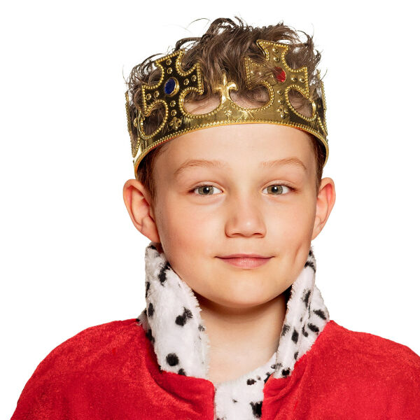 Koningsdag Kroon verstelbaar goud