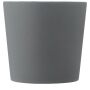 Cali keramische mok van 370 ml met matte afwerking - Wit/Mat grijs