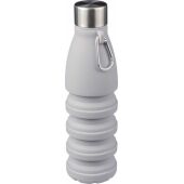 Siliconen opvouwbare drinkfles 550 ml Erin zwart