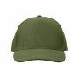 WALE - 5 panelen corduroy baseballcap - Legergroen