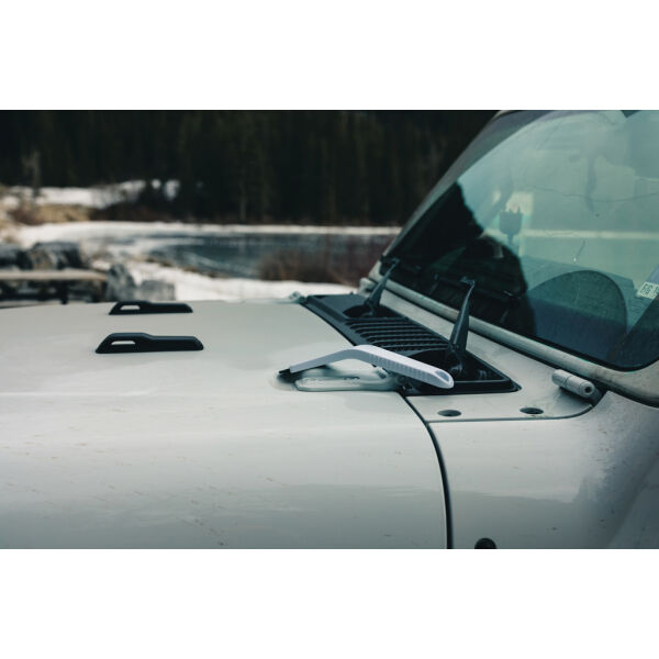 Polard RCS gerecycled plastic ijskrabber 3 in 1, wit Polard RCS gerecycled plastic ijskrabber 3 in 1, wit