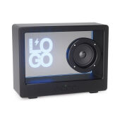 Soundclear transparante 5W draadloze speaker, zwart