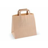 Papieren draagtas 70g/m² 26x17x25cm - Bruin