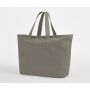 OVERSIZED HEAVY DUTY CANVAS TOTE BAG, BLACK, One size, WESTFORD MILL