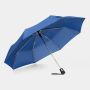 Stormvaste, automatisch te openen- en sluiten, uit 3 secties bestaande opvouwbare paraplu BORA blauw