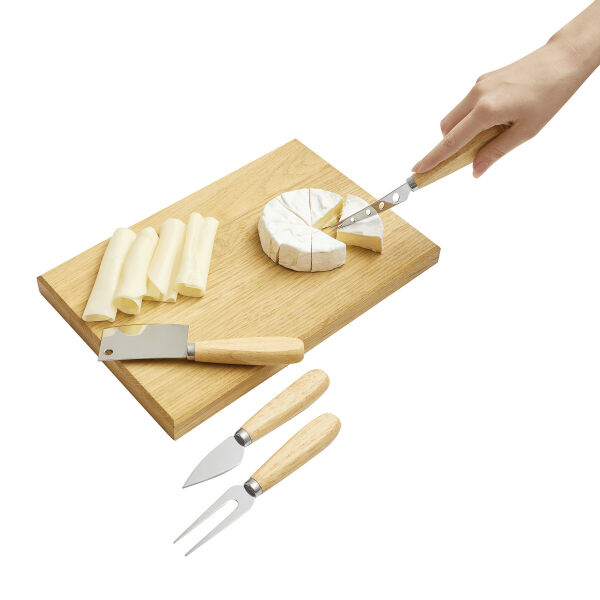 ELEGANCE - 4-delige kaasmessenset