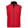 Men's Softshell Vest red 3XL