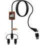 SCX.design C46 5-in-1 kabel voor CarPlay - Zwart