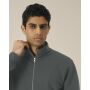Trailer 2.0 - Het unisex sweatshirt met rits en opstaande kraag - Anthracite (5XL)