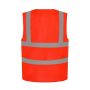 Signalisatie top koel open gaas 2 banden en bretels vest gerecycleerd Red M Signalisatie top koel open gaas 2 banden en bretels vest gerecycleerd Red M
