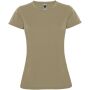Montecarlo sportshirt met korte mouwen voor dames - Dark Sand - M