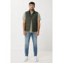Iqoniq Meru heren gerecycled polyester bodywarmer, khaki (L)