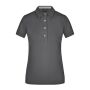 Ladies' Plain Polo graphite/graphite-white XXL