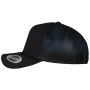 FOAM TRUCKER CAP CURVED VISOR, BLACK / BLACK / BLACK, One size, FLEXFIT