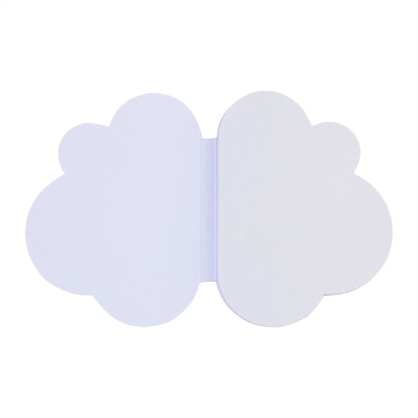 CreaStick Cloud - custon made sticky notitieblok CreaStick Cloud - custon made sticky notitieblok