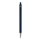 Amisk RCS-gecertificeerde pen van gerecycled aluminium, blauw