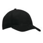 COTTURE - 6-panel baseballpet zwart