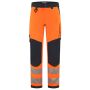 Werkbroek 4-Way Stretch High Vis Redefined Knieversterking 506120 Fluor Orange-Ink 66