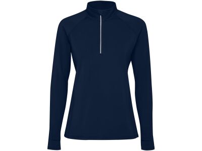 Estambul damessweater met lange mouwen en halve rits