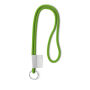 Polyester 2-kleurige koord-lanyard met full color label
