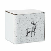 FESTIMUG - Keramische kerst mok 300ml - Zwart