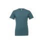 UNISEX HEATHER CVC SHORT SLEEVE TEE, HEATHER DEEP TEAL, XXL, BELLA + CANVAS UNISEX HEATHER CVC SHORT SLEEVE TEE, HEATHER DEEP TEAL, XXL, BELLA + CANVAS