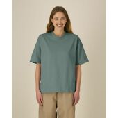 Asher - Boxy uniseks T-shirt van stevige stof - 3XL