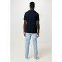 IQONIQ Bryce gerecycled katoen t-shirt, donkerblauw (4XL)