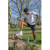 4-delige elastische fitnessbanden in etui, zwart