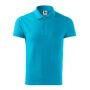 Polo Shirt men's Cotton Heavy blue atoll 3XL