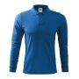 Polo Shirt men's Single J. LS azure blue S