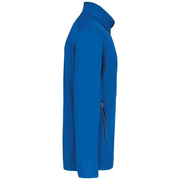 2-laagse herensoftshelljas light royal blue S 2-laagse herensoftshelljas light royal blue S