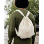 Canvas Backpack Straps and Drawstring - Natural - One Size