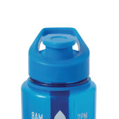 AQUA LEVEL - Sportdrinkfles blauw