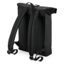 Gerecyclede rugzak Roll-Top Black One Size Gerecyclede rugzak Roll-Top Black One Size