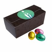 Standaard ballotin met Paas chocolade, Wit, Paaseieren Creamy klein assorti