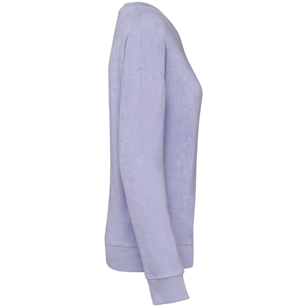 Sweat-shirt écoresponsable en éponge femme Parma L Sweat-shirt écoresponsable en éponge femme Parma L
