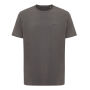 IQONIQ Kakadu relaxed gerecycled katoen t-shirt, antraciet (XXXL)