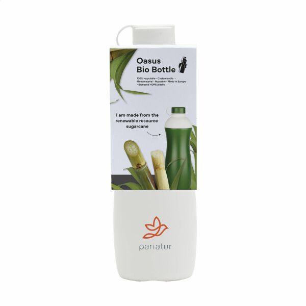 Oasus Bio Bottle 500 ml Wasserflasche - weiß/weiß Oasus Bio Bottle 500 ml Wasserflasche - weiß/weiß