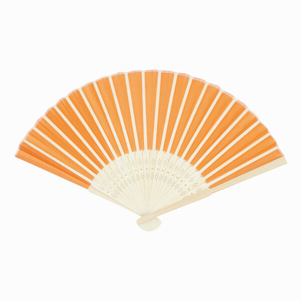 BAMBOO COOL - Opvouwbare waaier oranje BAMBOO COOL - Opvouwbare waaier oranje