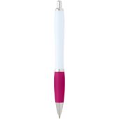 Nash balpen van gerecycled plastic (blauwe inkt) - Roze
