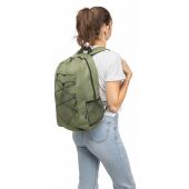 rPET polyester( 600D) hiking-rugzak Jari zwart