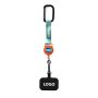 Anti-verlies intrekbare badge reel telefoonhouder met gesublimeerde band