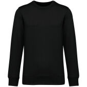 Ecologische uniseks sweater met ronde hals en afhangende mouwen French Terry