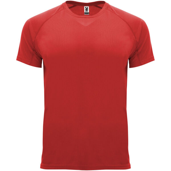 Bahrain short sleeve kids sports t-shirt - Red - 12