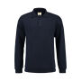 L&S Polosweater for him 296c Dark Navy-XS