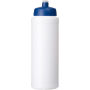 Baseline® Plus 750 ml drinkfles met sportdeksel - Wit/Blauw